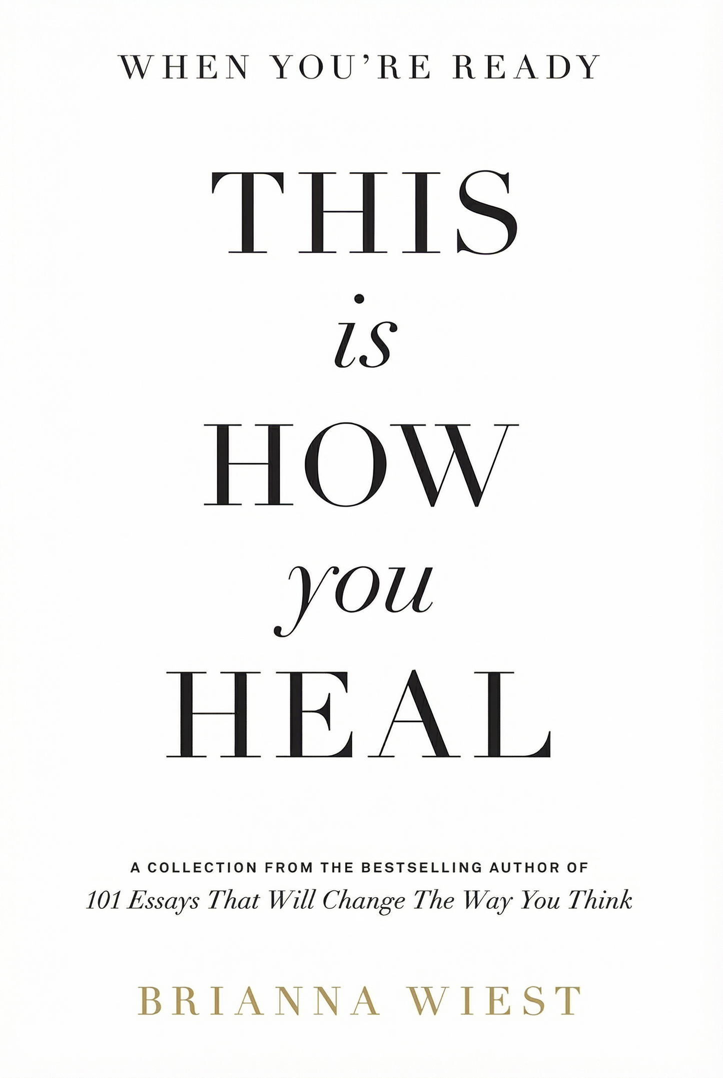 This is how you heal